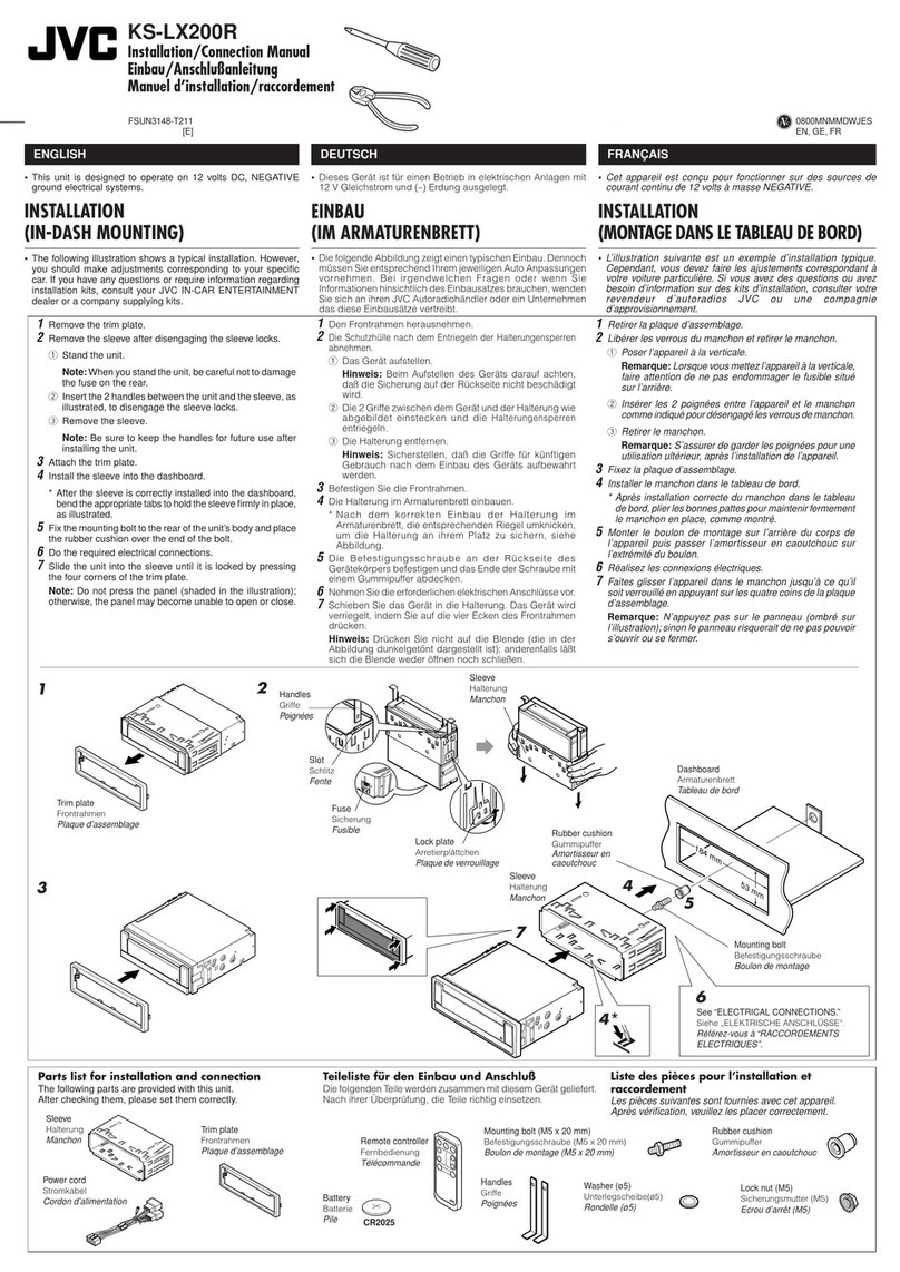 JVC KS-LX200R Guide