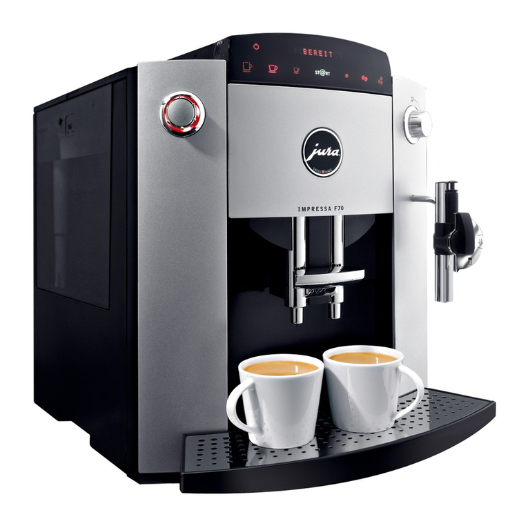 Jura IMPRESSA F70 Instructions for use