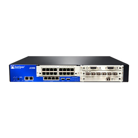 Juniper J2320 User manual Juniper J2320 User manual