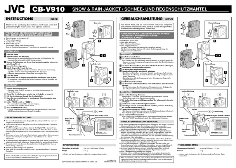 JVC CB-V910 User manual