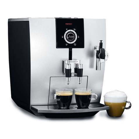 Jura IMPRESSA J5 user manual