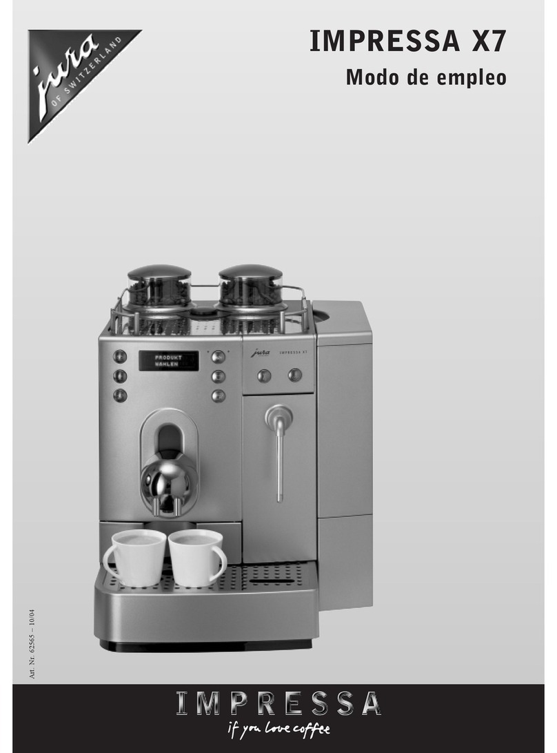 Jura X7 manual