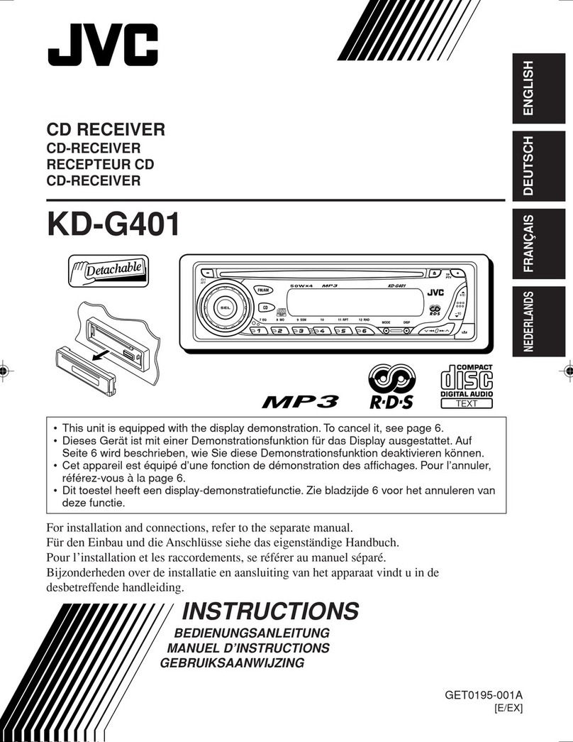 JVC GET0195-001A User manual JVC GET0195-001A User manual
