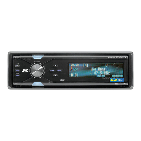JVC EXAD KD-SHX855 User manual