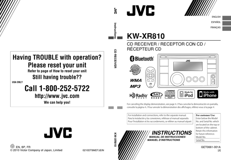 JVC 0210DTSMDTJEIN User manual