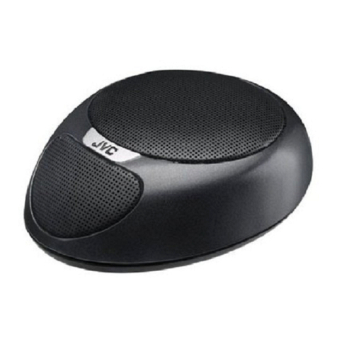JVC CAR SPEAKER SYSTEM CS-CN100 User manual