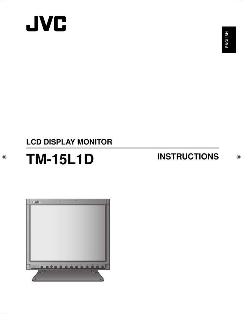 JVC TM-15L1D User manual