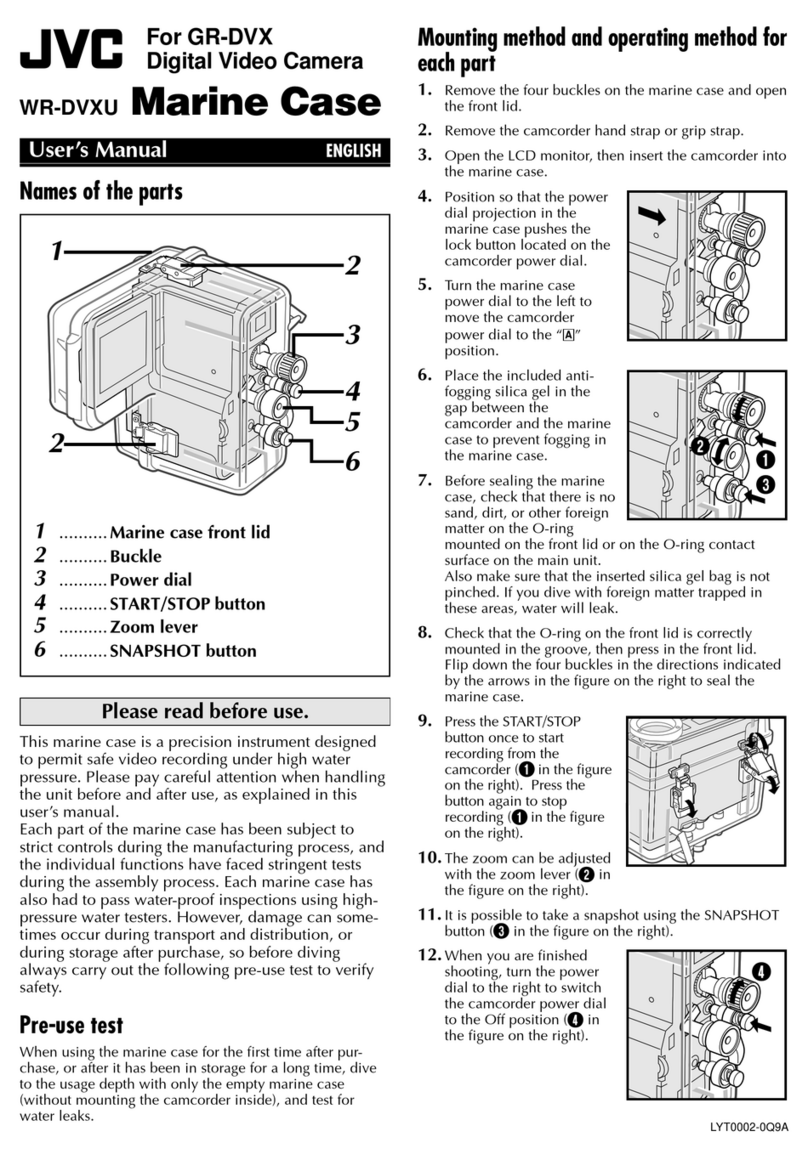 JVC WR-DVXU User manual