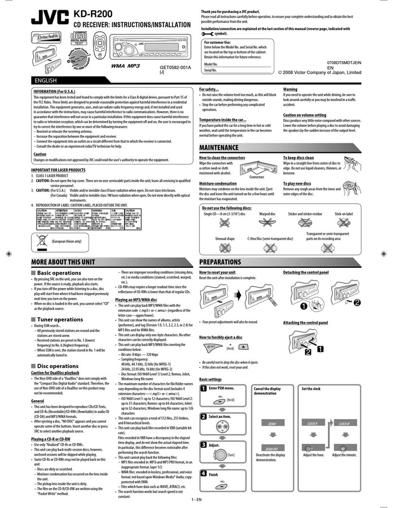 JVC 0708DTSMDTJEIN Guide