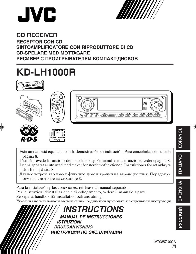 JVC KD-LH1000R User manual