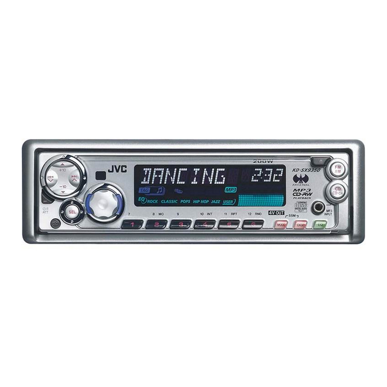 JVC KD-SX990 User manual