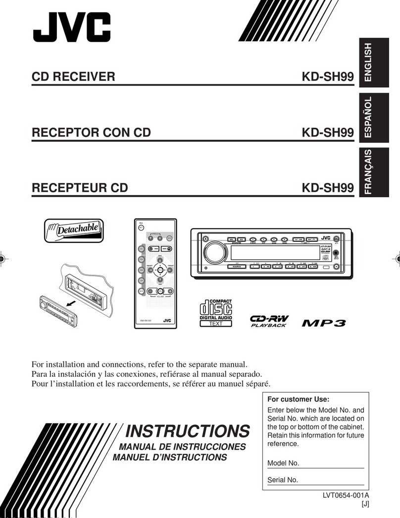 JVC KD-SH99 User manual