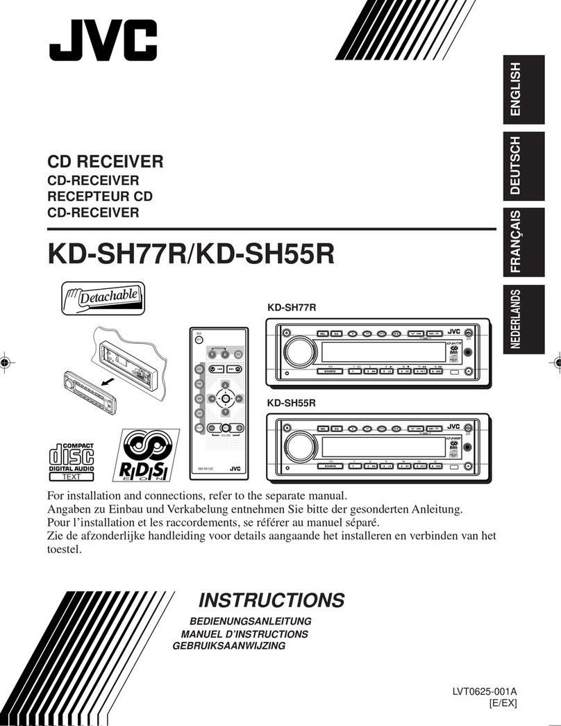 JVC KD-SH55R User manual