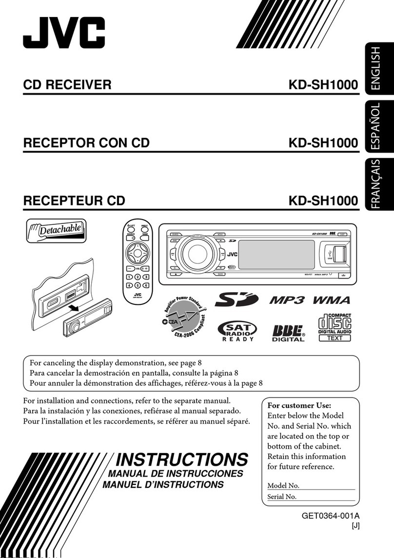 JVC KD-SH1000J User manual