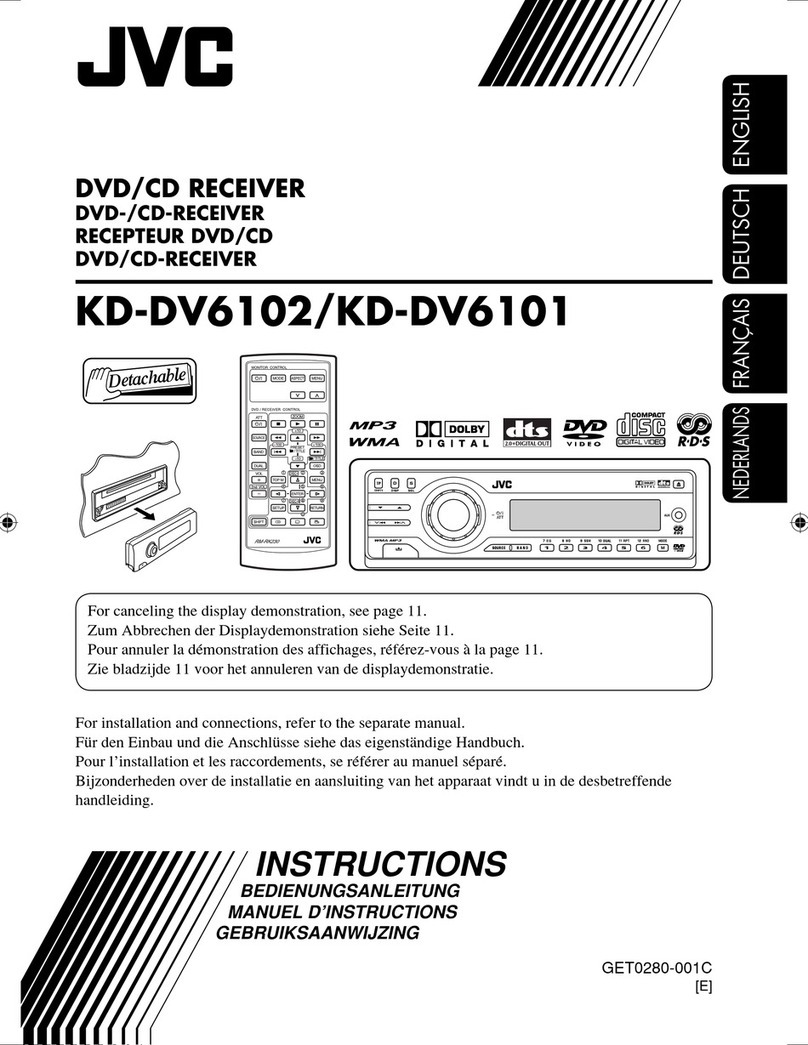 JVC KD-DV6102 User manual