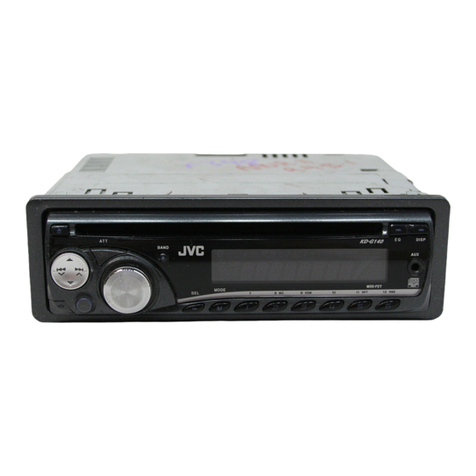 JVC KD-G140 - Radio / CD Player Parts list manual JVC KD-G140 - Radio / CD Player Parts list manual