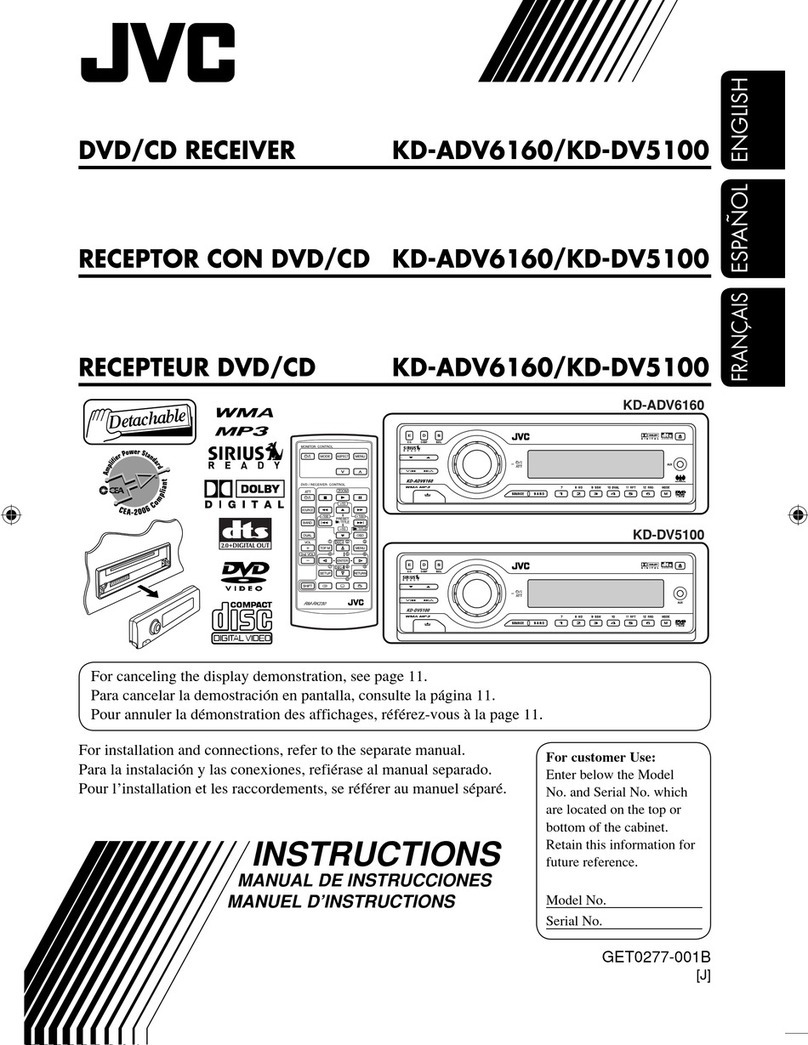 JVC KD-DV5100 User manual