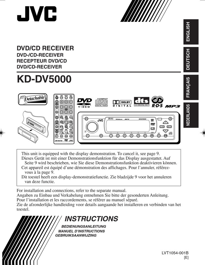 JVC KD-DV5000 User manual