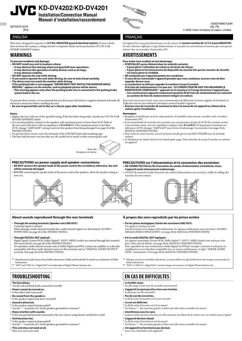 JVC KD-DV4201 Guide