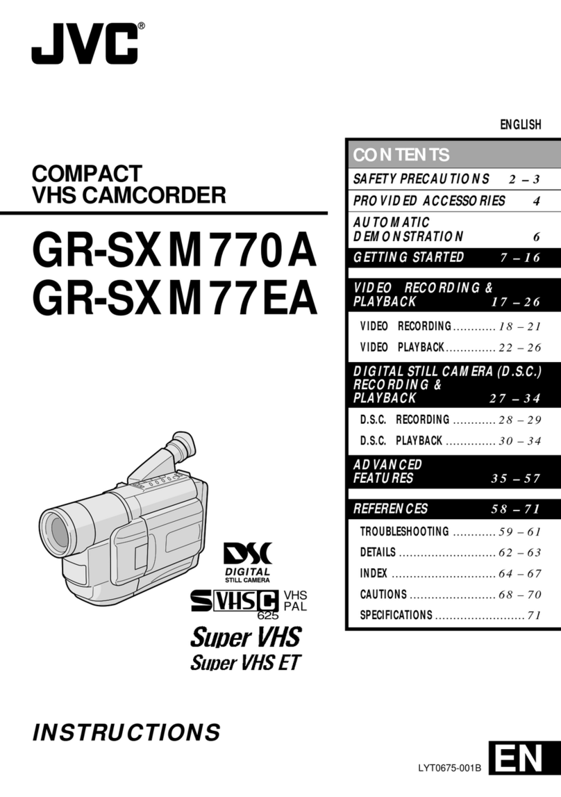 JVC GR-SXM770A User manual JVC GR-SXM770A User manual