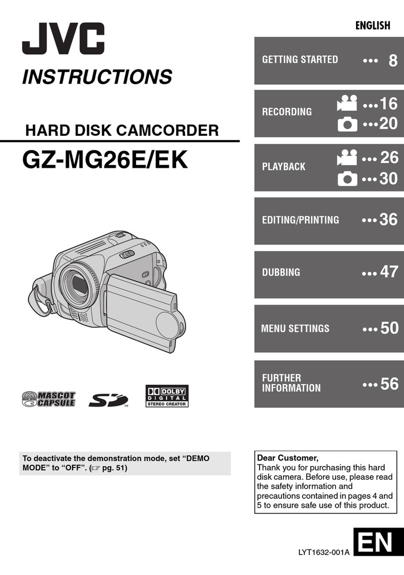 JVC GZ-MG26E User manual