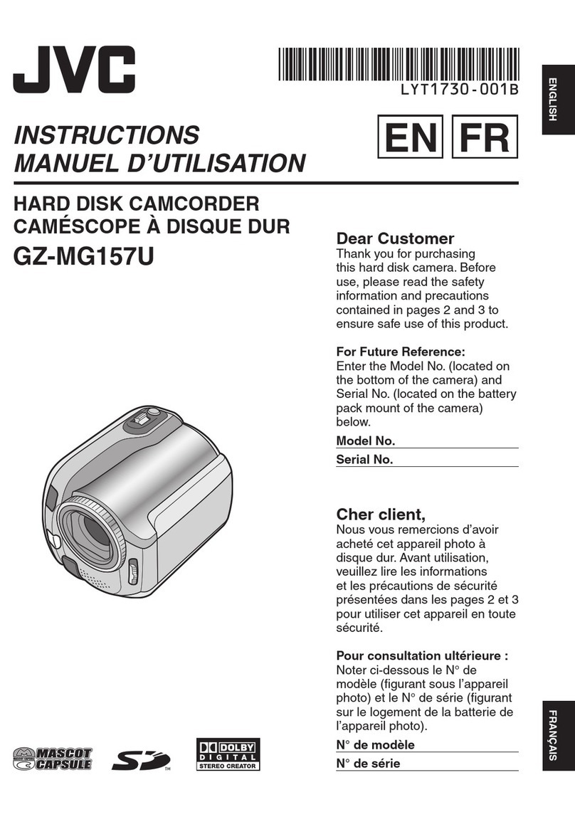 JVC GZ-MG157U User manual