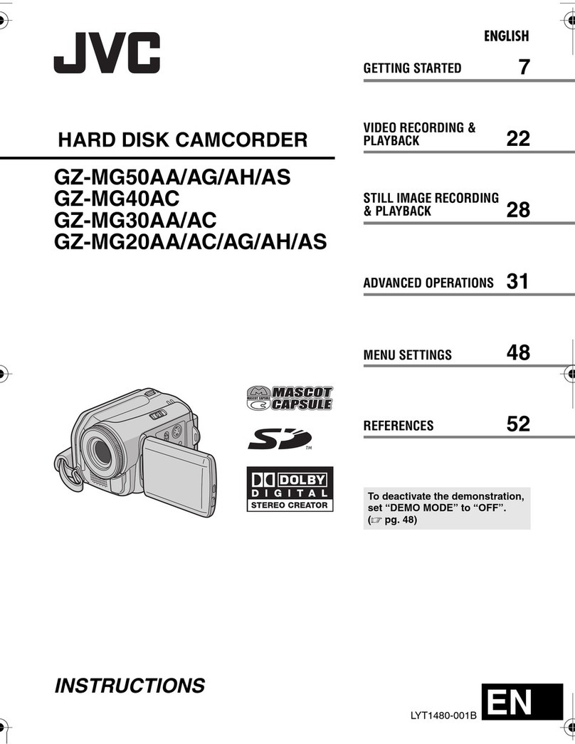 JVC GZ-MG20AA User manual