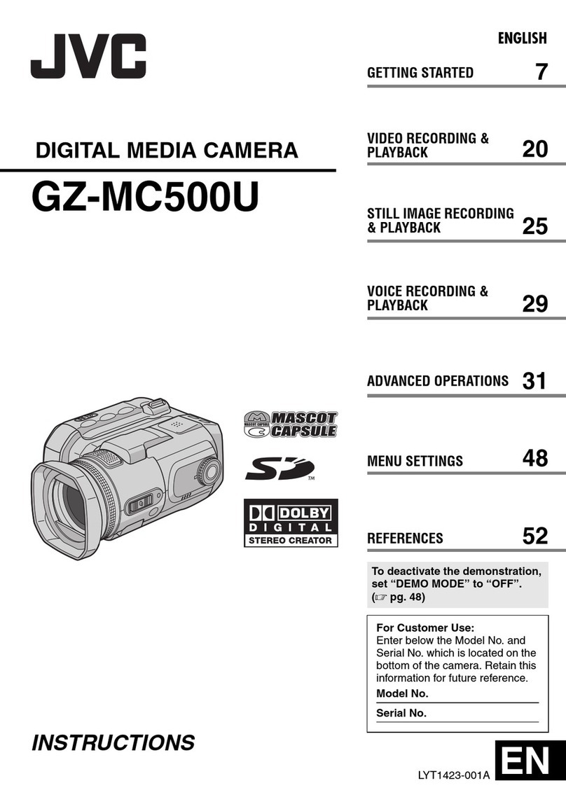 JVC GZ-MC500U User manual