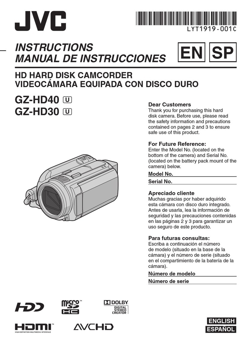 JVC GZ-HD30U instructions