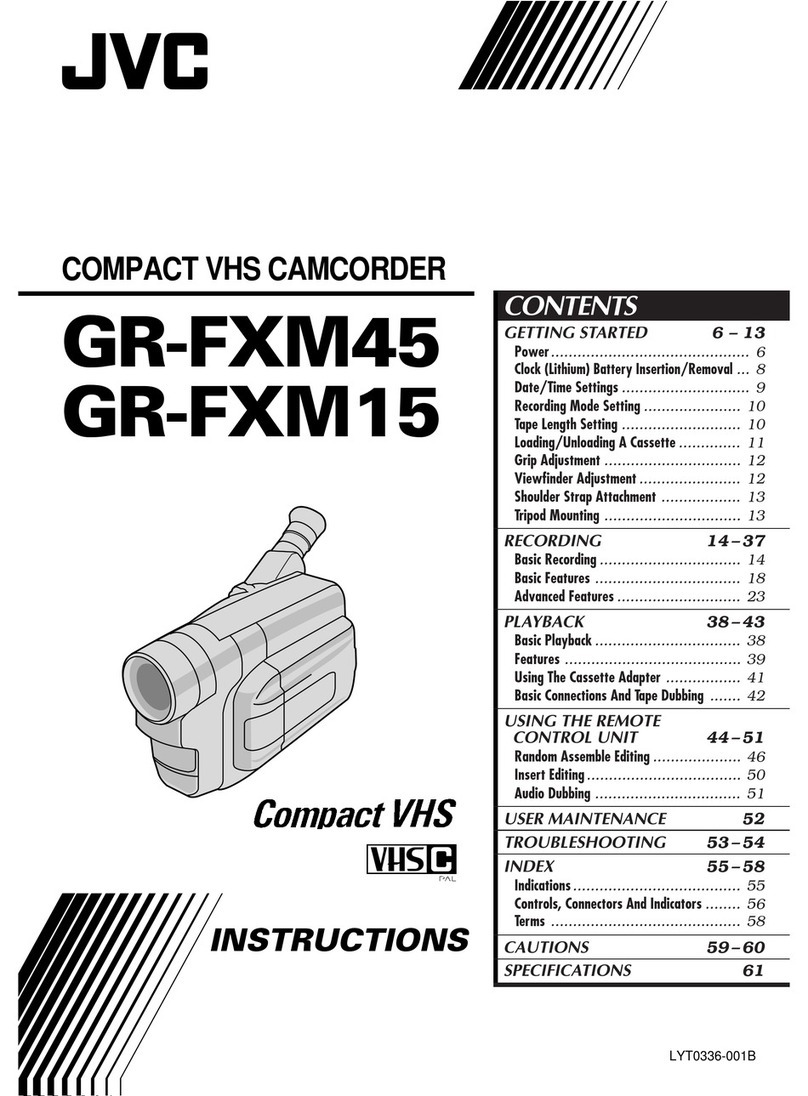 JVC GR-FXM45 User manual JVC GR-FXM45 User manual