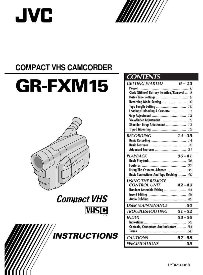JVC GR-FXM15 User manual