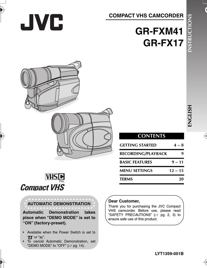 JVC GR-FX17 User manual