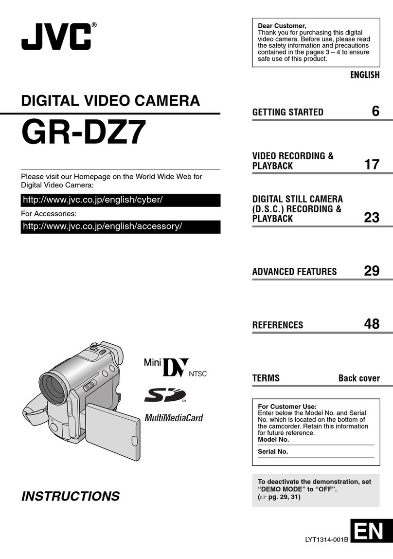 JVC GR-DZ7 User manual JVC GR-DZ7 User manual