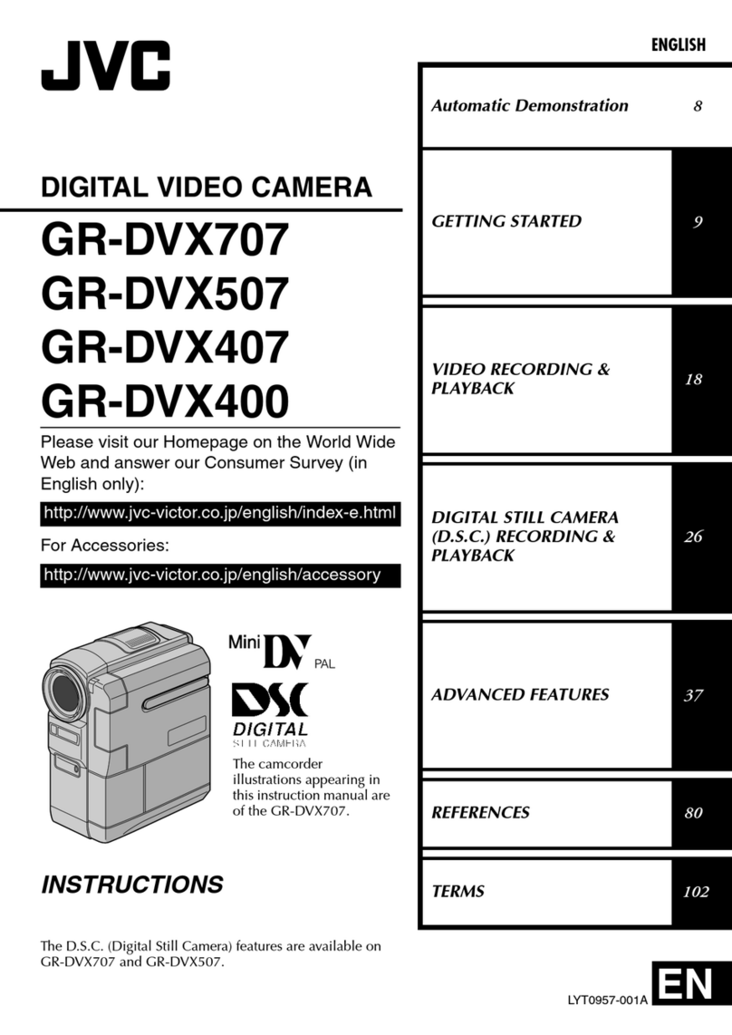 JVC GR-DVX707 User manual JVC GR-DVX707 User manual