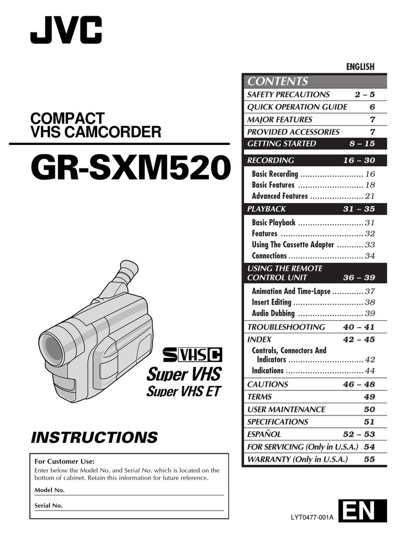 JVC GR-SXM520 instructions