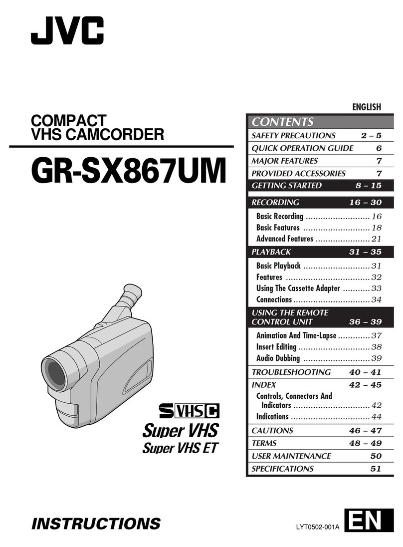 JVC GR-SX867UM instructions