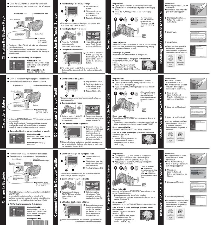 JVC Everio LYT2197-001A-M Instructions for use