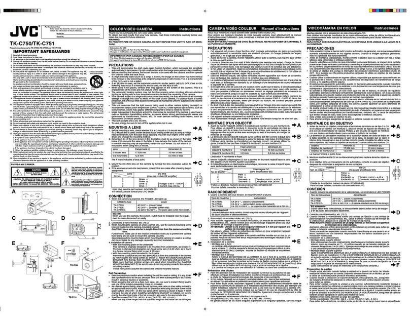 JVC S3125A User manual
