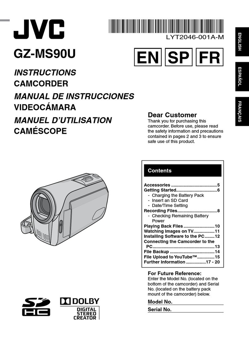 JVC GZ-MS90U User manual
