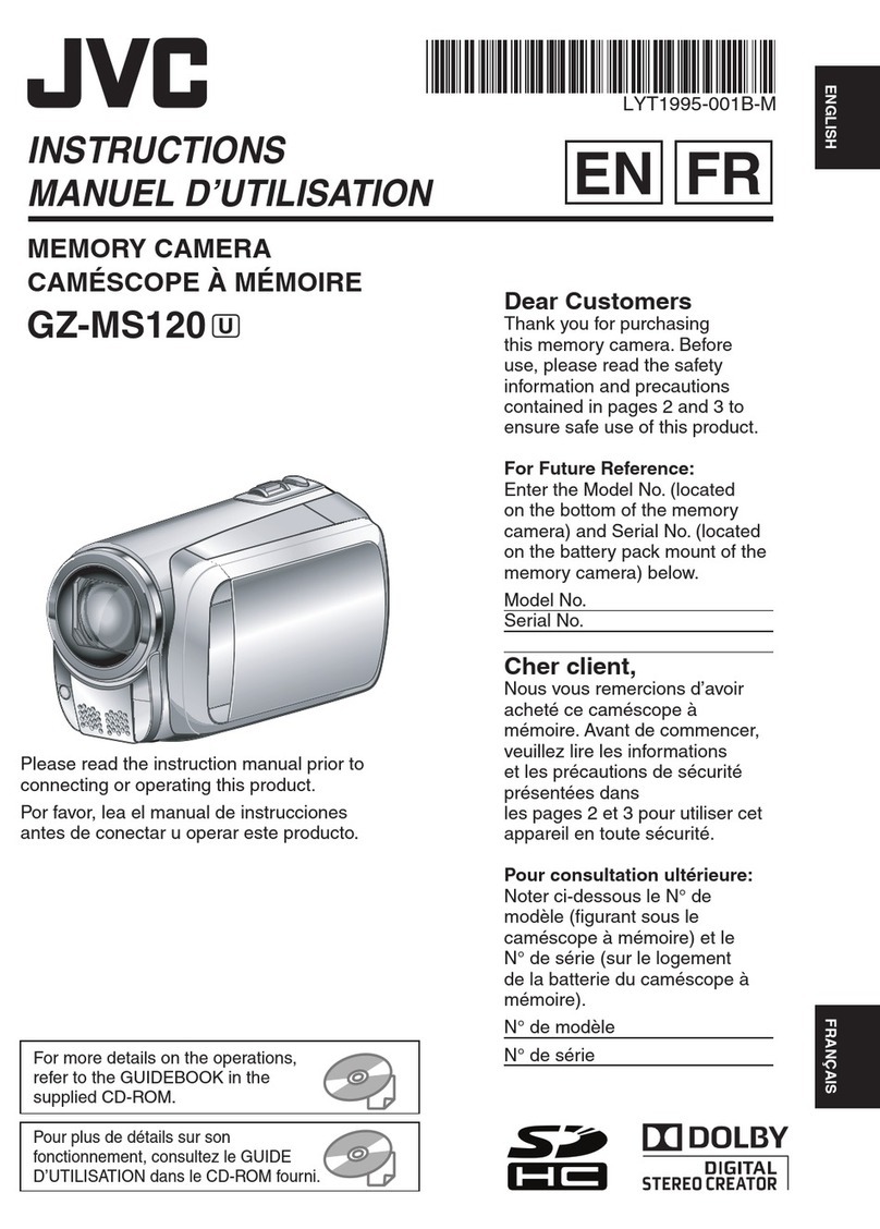 JVC GZ-MS120U User manual