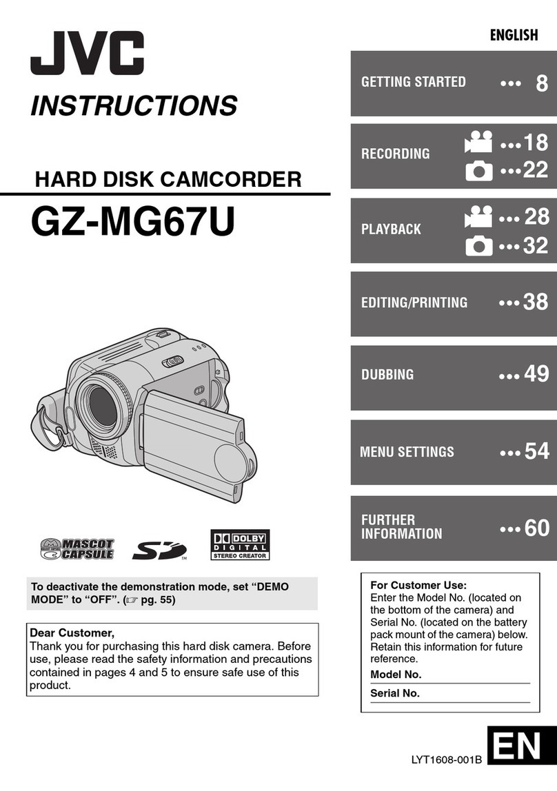 JVC GZ-MG67U User manual JVC GZ-MG67U User manual