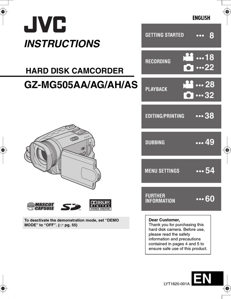 JVC GZ-MG505AG User manual