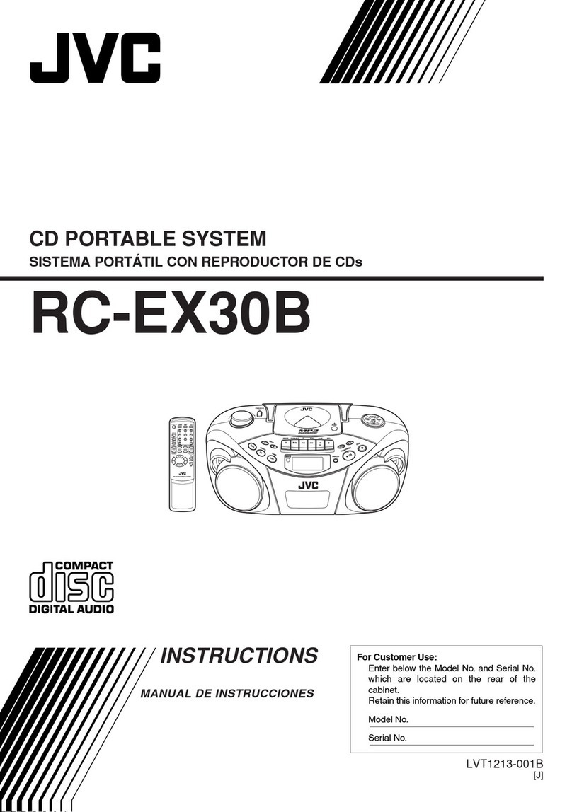 JVC RC-EX30BJ User manual JVC RC-EX30BJ User manual