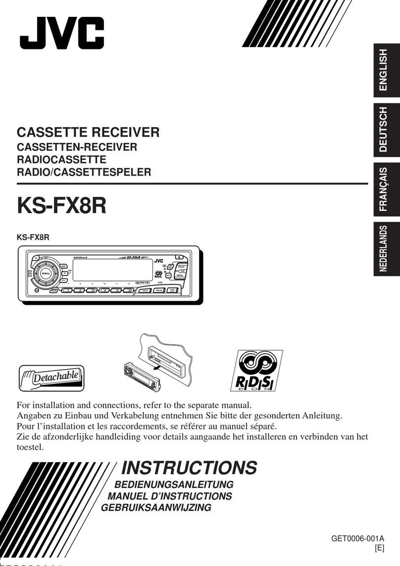 JVC KS-FX8R User manual