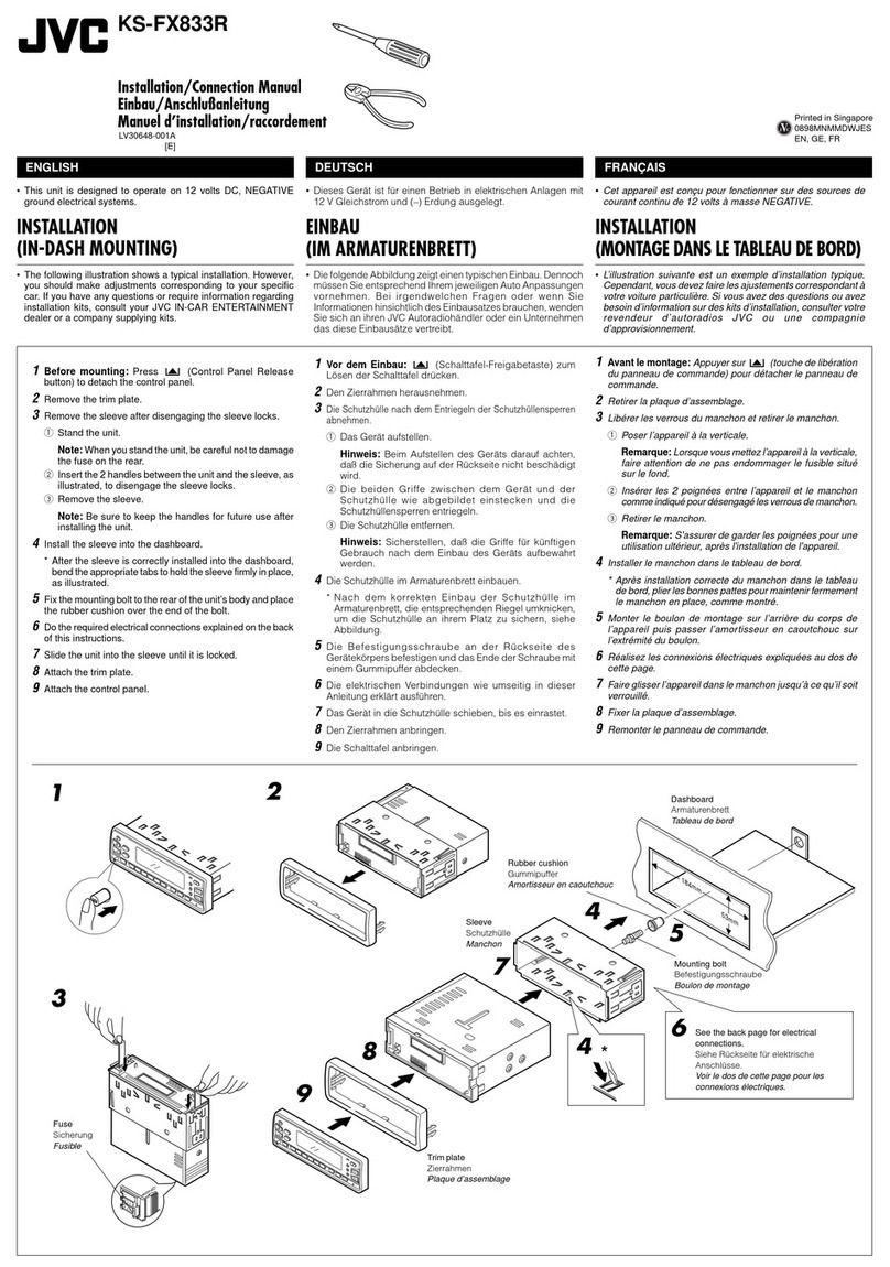 JVC KS-FX833R Guide
