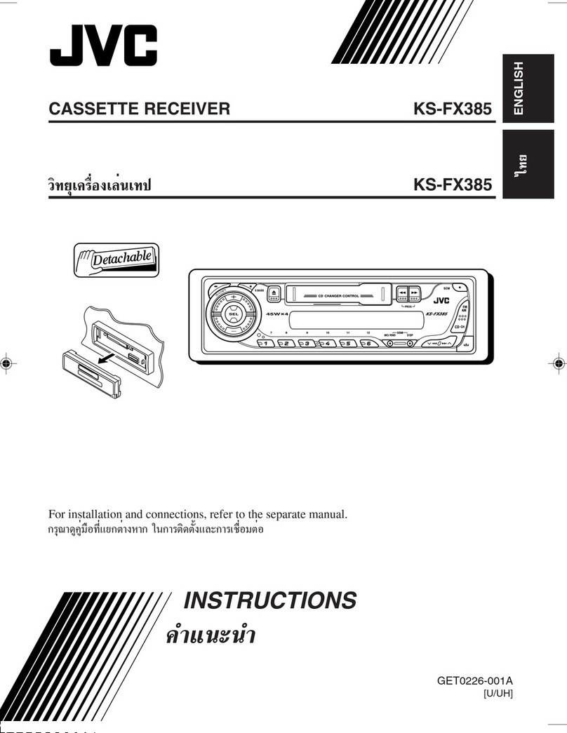 JVC KS-FX385 User manual