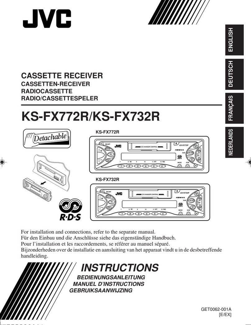 JVC KS-FX732R User manual