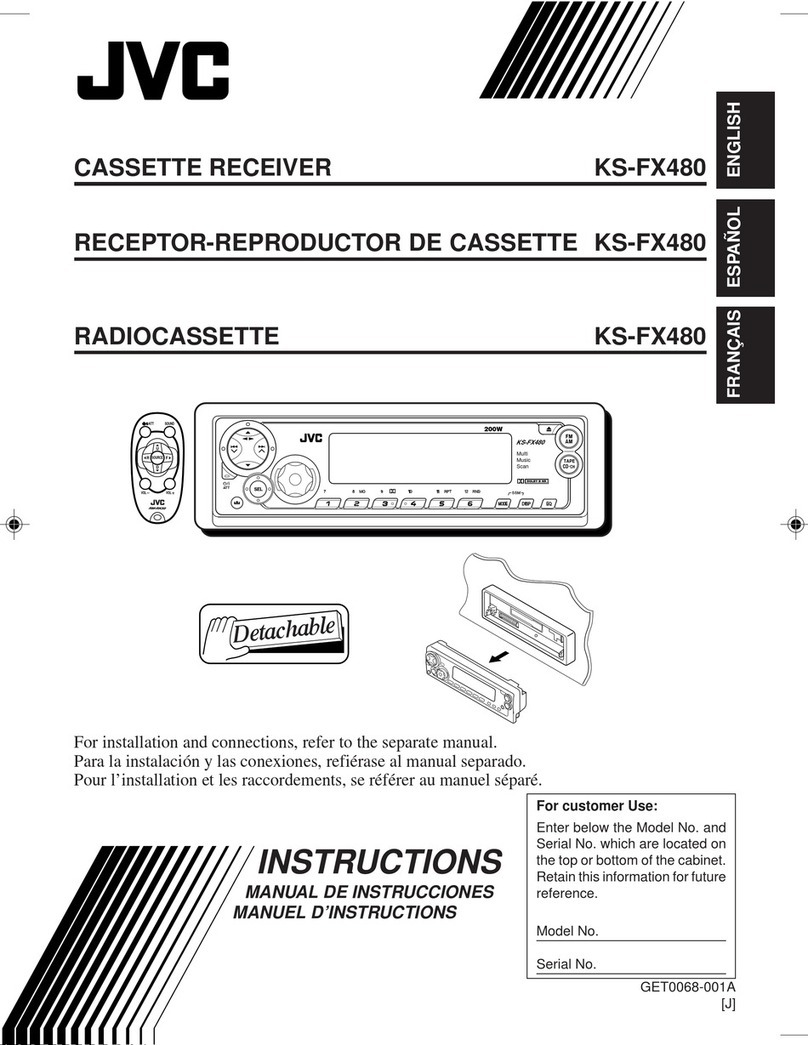 JVC KS-FX480J User manual