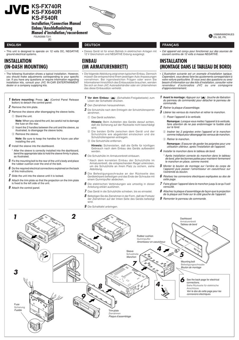 JVC KS-F540R Guide