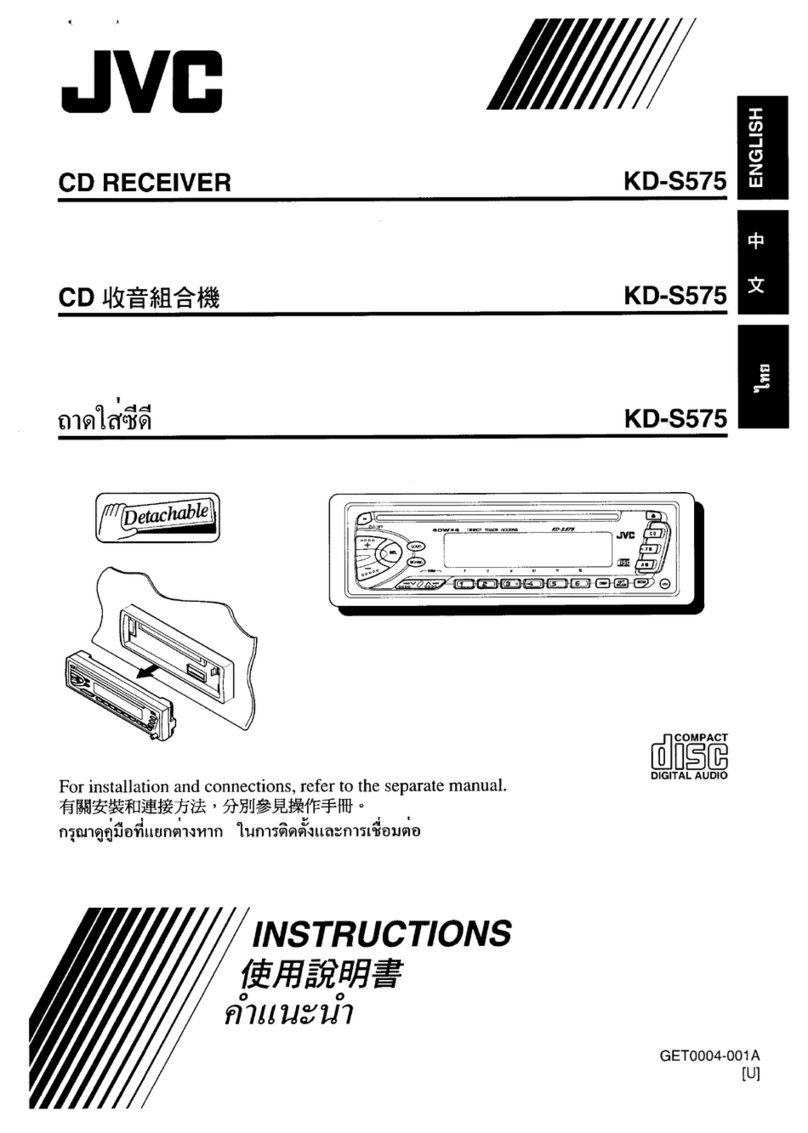 JVC KD-S575 instructions